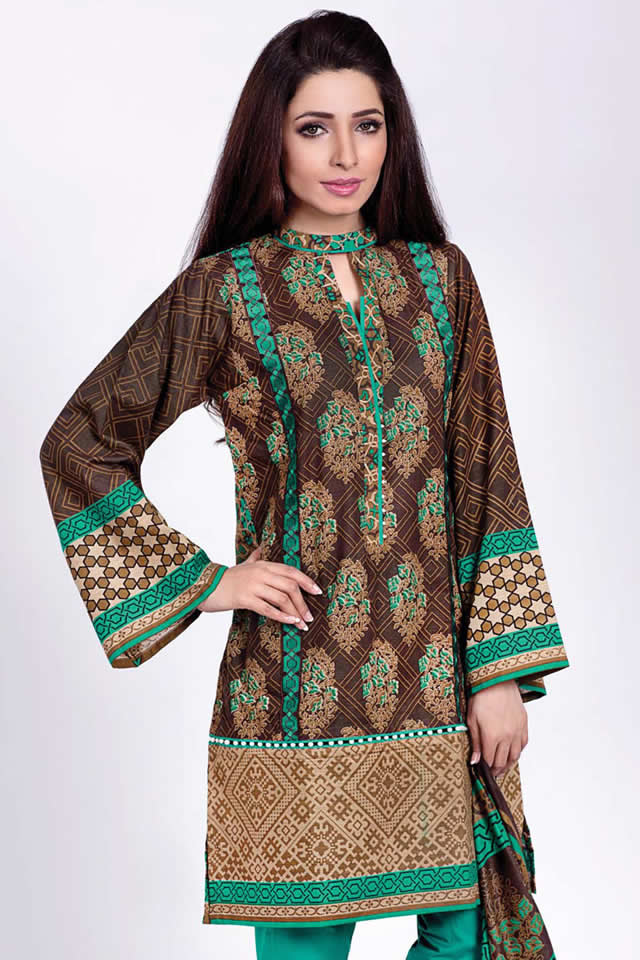 Gul Ahmed Winter Dresses collection 2016 Photos