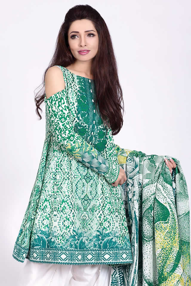 Gul Ahmed Winter Dresses collection 2016 Images