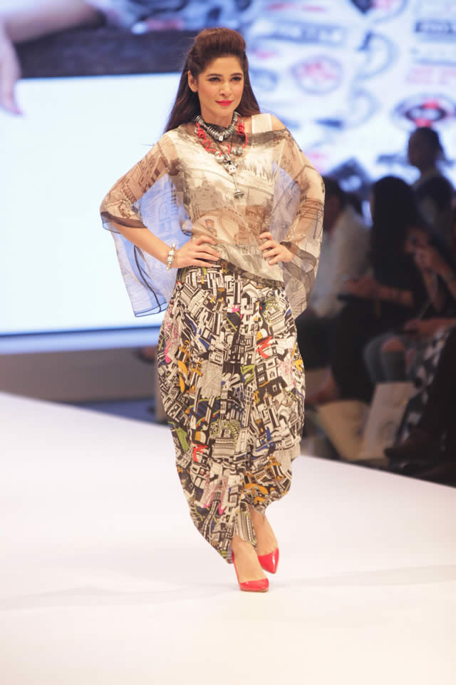 Maheen Khan 'I AM Karachi' Collection at FPW16