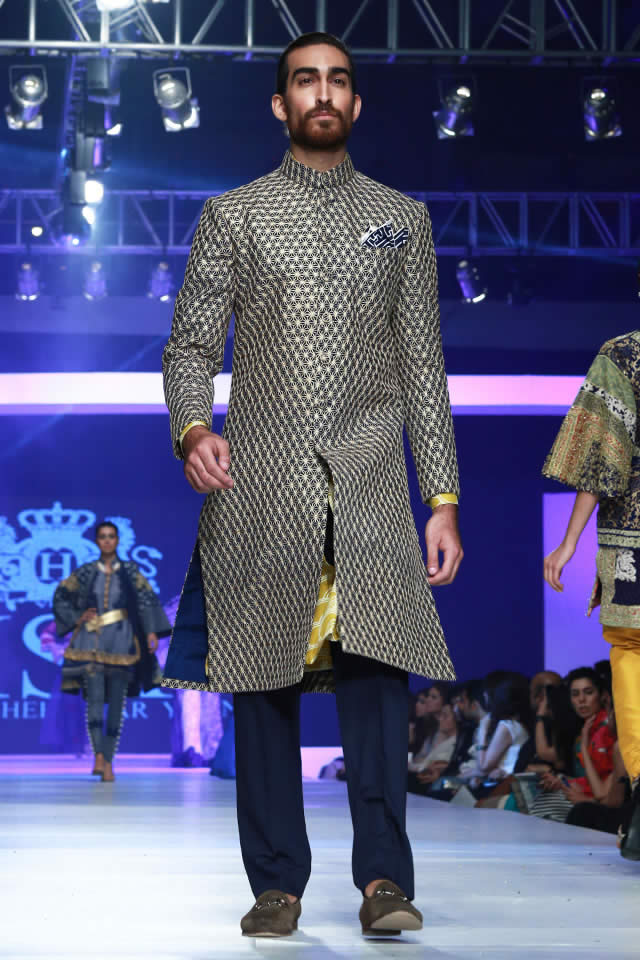 HSY Latest PFDC Sunsilk Fashion Week 2015 INK Collection