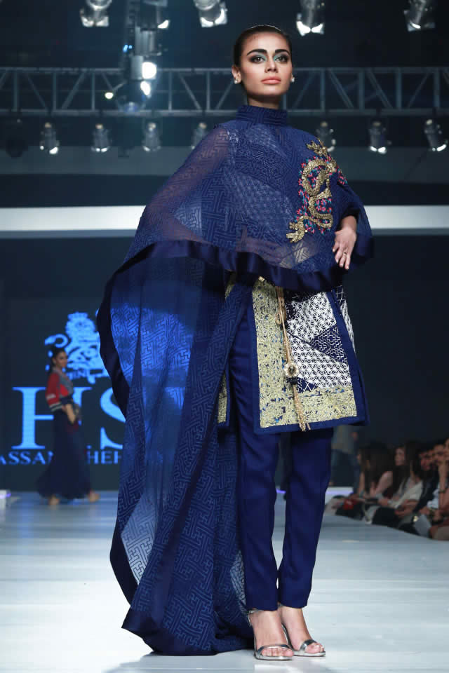 PFDC Sunsilk Fashion Week Latest 2015 HSY INK Collection