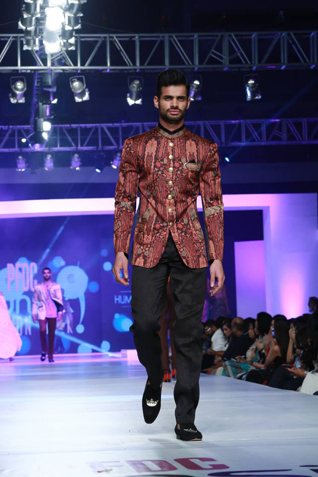 2015 PFDC Sunsilk Fashion Week Huma and Amir Adnan Dresses Images