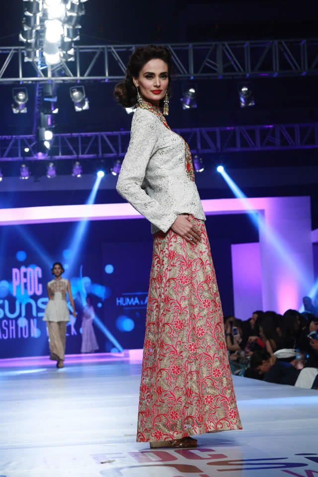 PFDC Sunsilk Fashion Week Huma and Amir Adnan Collection Pics