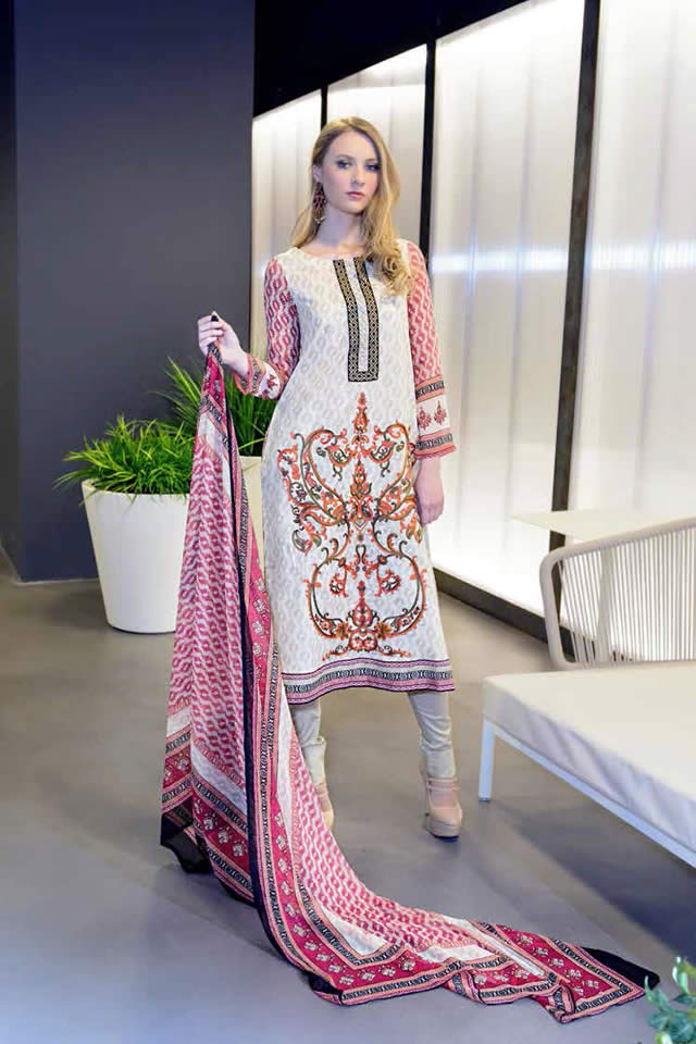 Ittehad Cleopatra Lawn collection 2015 Pictures