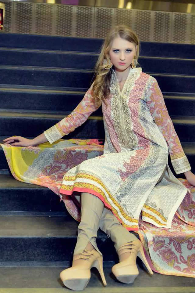 Ittehad Cleopatra Lawn collection 2015 Gallery