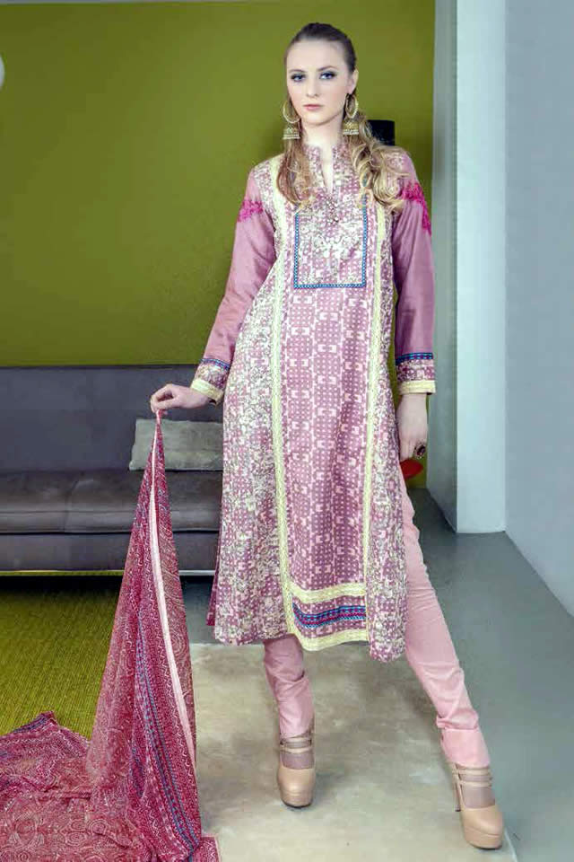 Ittehad Cleopatra Lawn collection 2015 Photo gallery