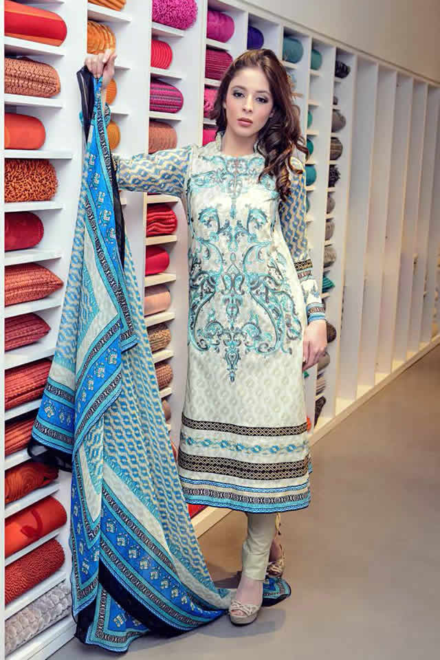 Ittehad Cleopatra Lawn collection 2015 Picture Gallery