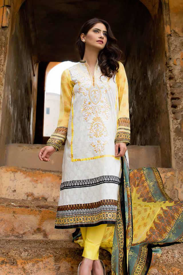 Ittehad Izabell Lawn 2015 collection Pics