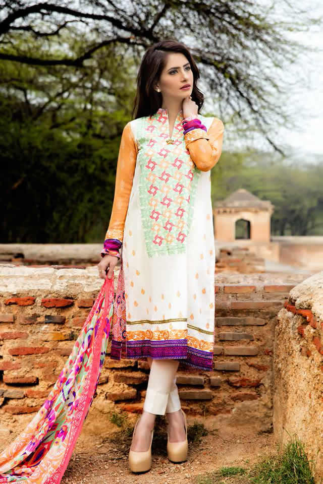 Designer Ittehad Izabell 2015 Lawn collection Photo Gallery