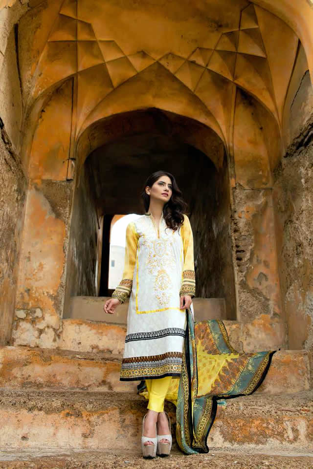 Designer Ittehad Izabell 2015 Lawn collection Images