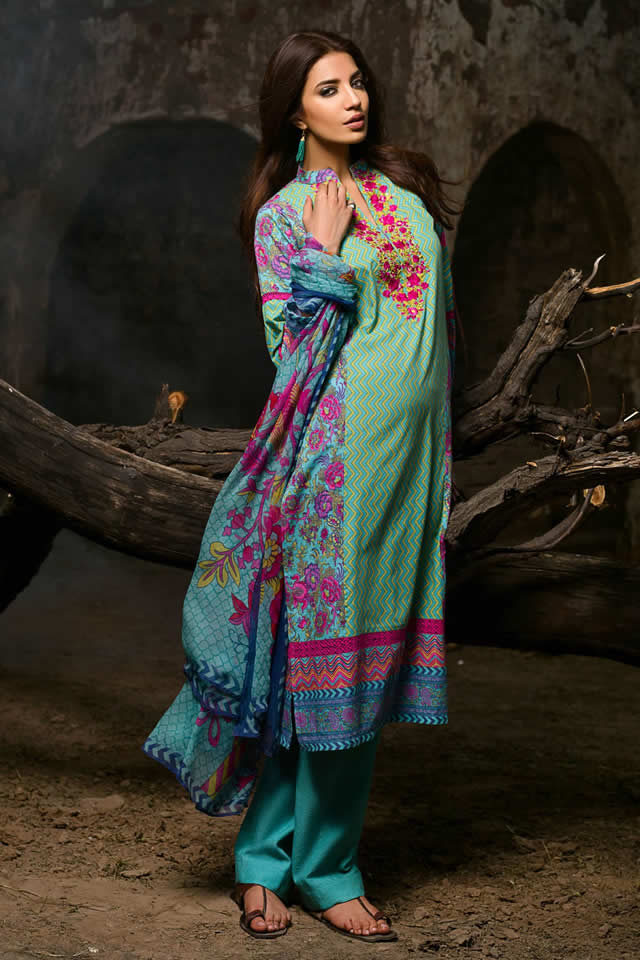 2015 Khaadi Unstitched Winter Collection