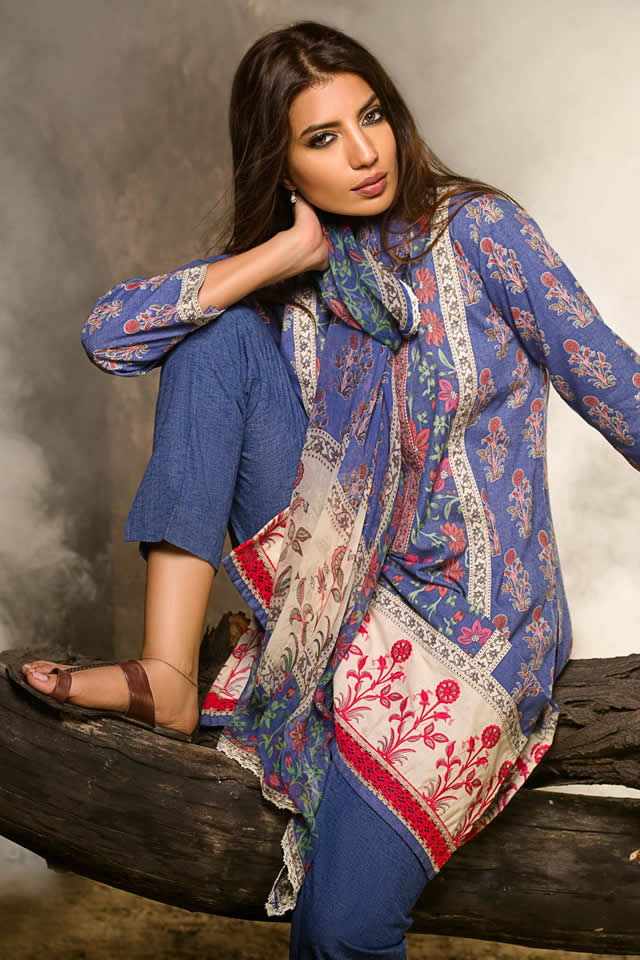 Winter 2015 Khaadi Unstitched Collection