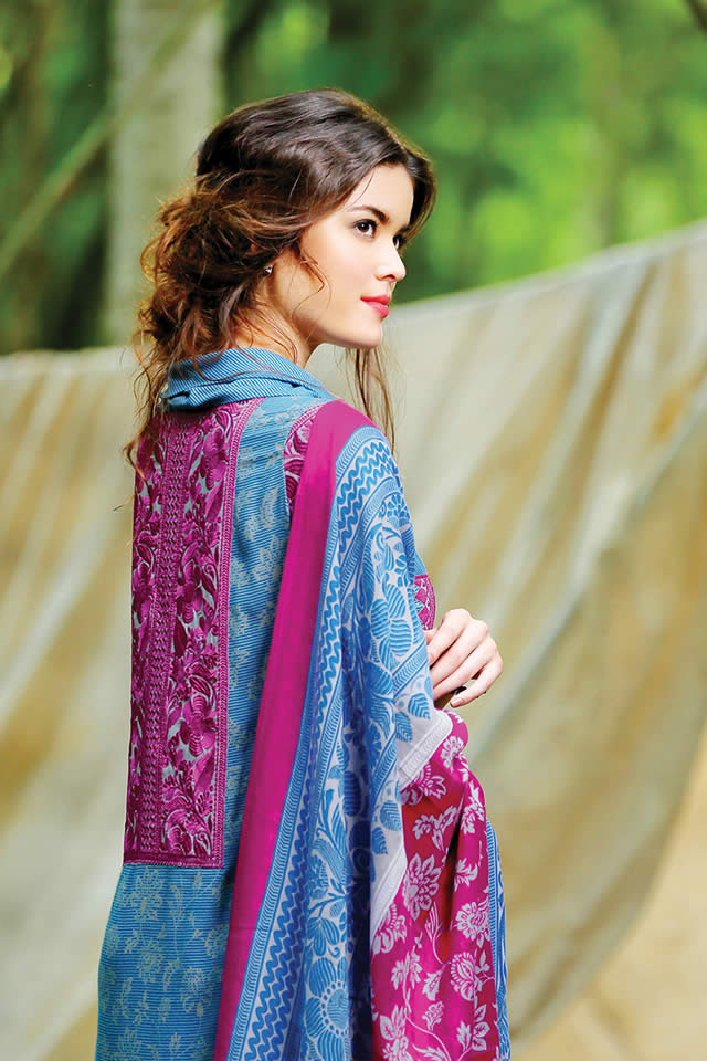 LSM Winter Shawl Collection 2015 Pictures