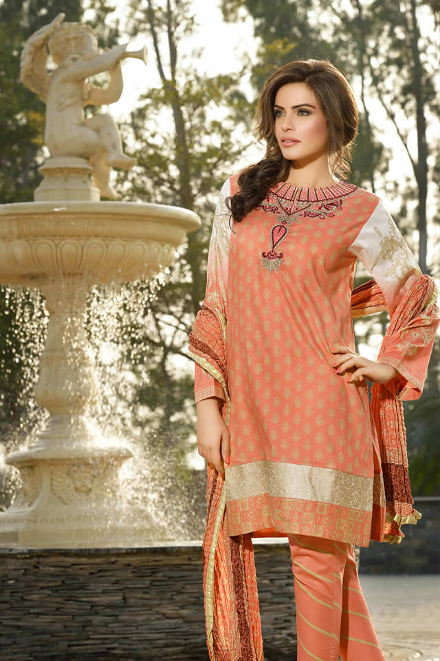 Lala Textiles Eid collection 2016 Pictures