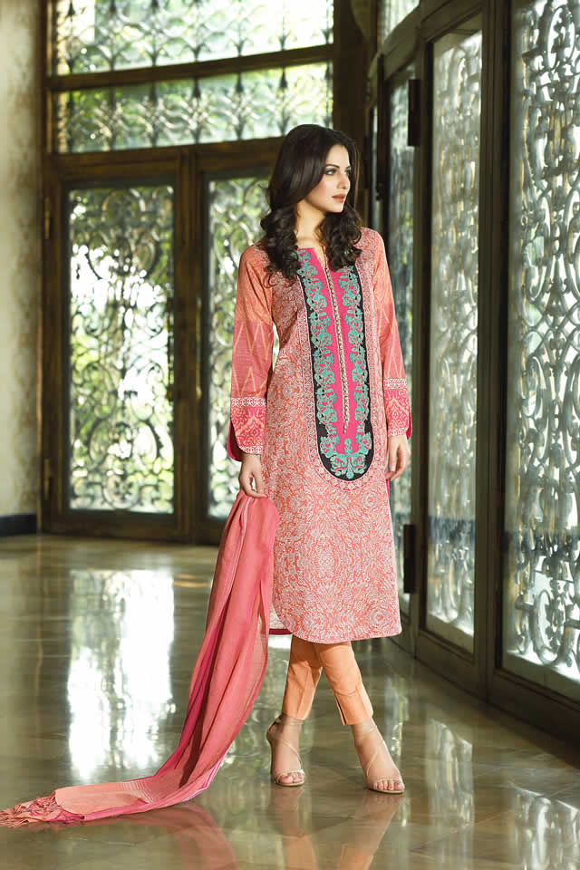 2015 Lala Textiles Winter Dresses collection