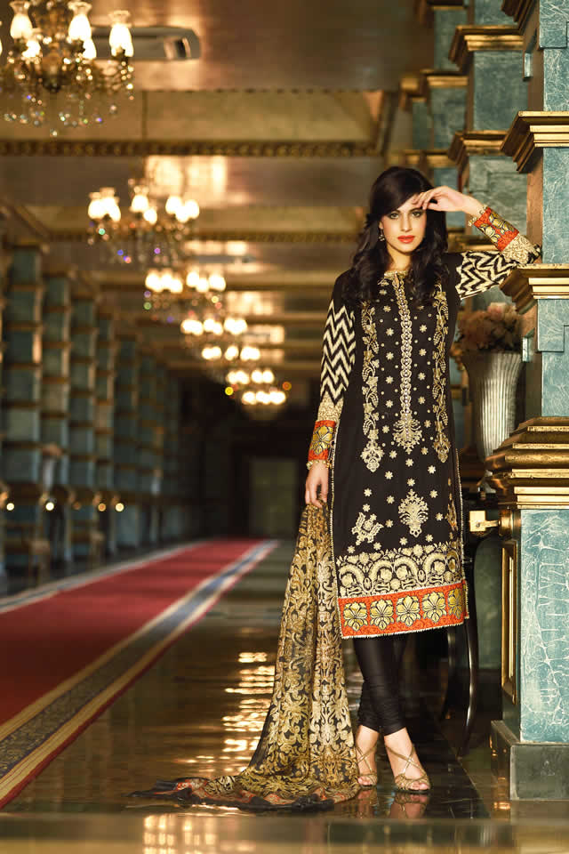 Lala Textiles Winter collection 2015 Pictures