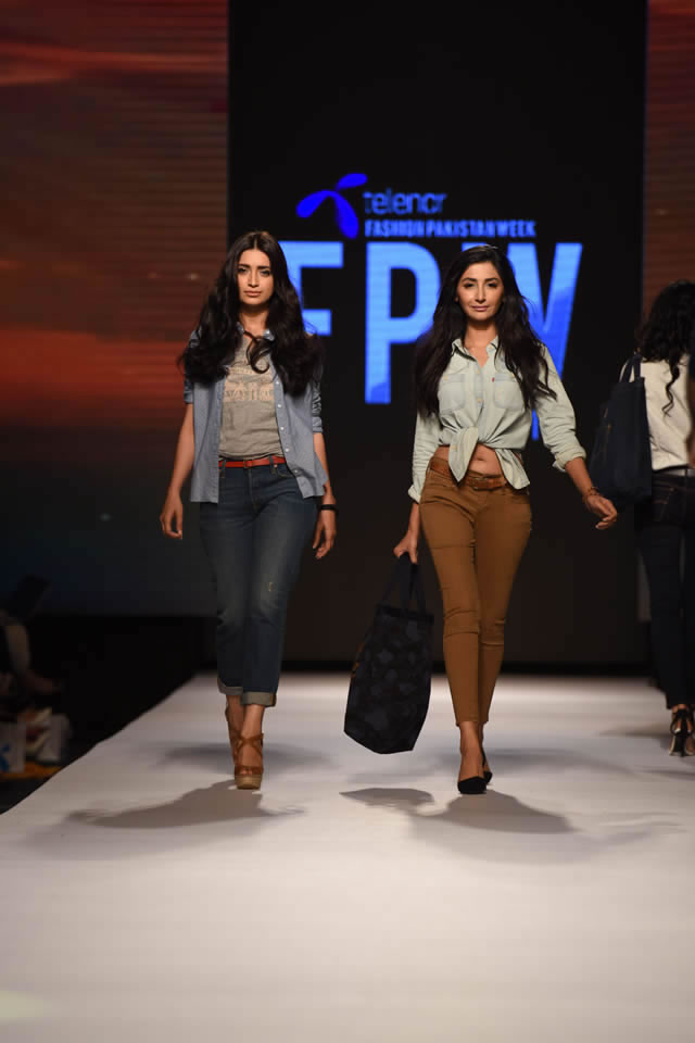 2015 Telenor Fashion Pakistan Week Levis Collection Photo Gallery