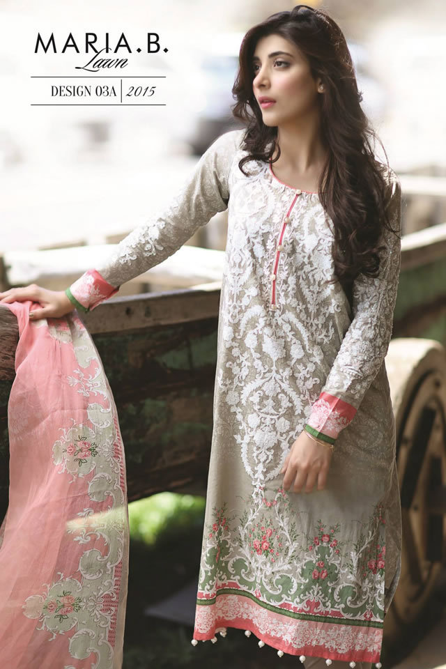 2015 Latest Lawn MARIA.B Spring Summer Collection