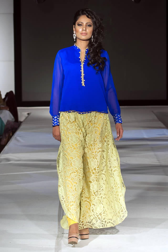 2015 Pakistan Fashion Extravaganza London Madiha Gohar Formal Collection Pictures