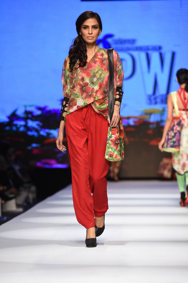 Designer Madiha Raza TFPW collection 2015