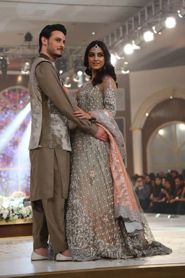 2015 Bridal Couture Week Maria B Latest Collection Images
