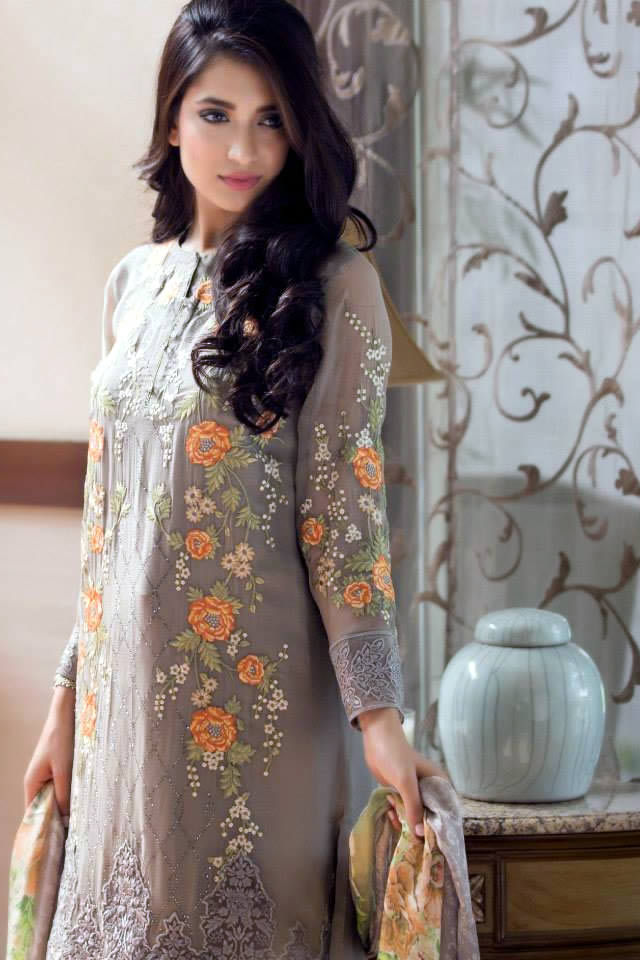 Maria B Collection Mbroidered Eid 2015 Pics