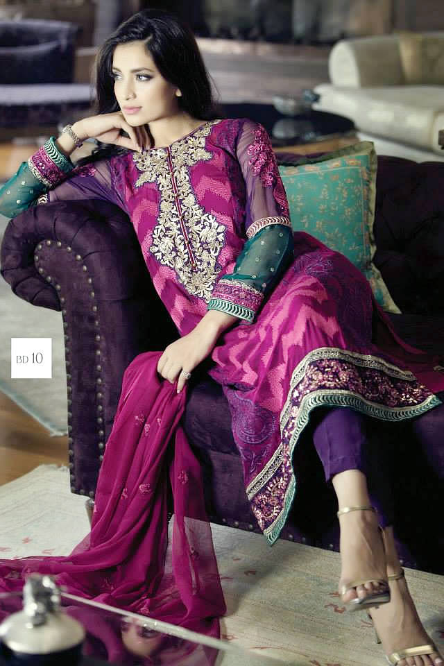 Maria B Summer Mbroidered Eid Collection 2015