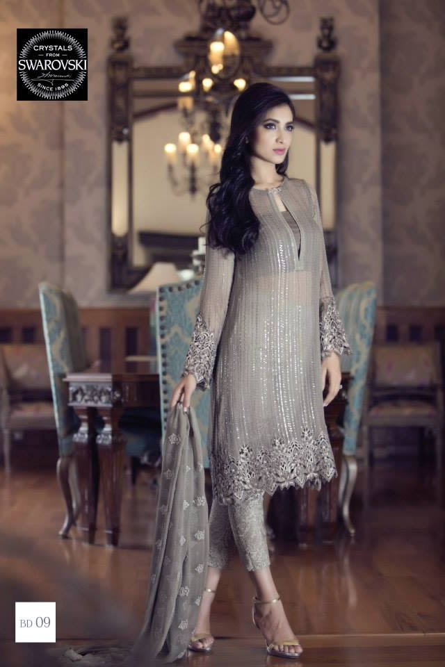 2015 Mbroidered Eid Maria B Dresses Gallery