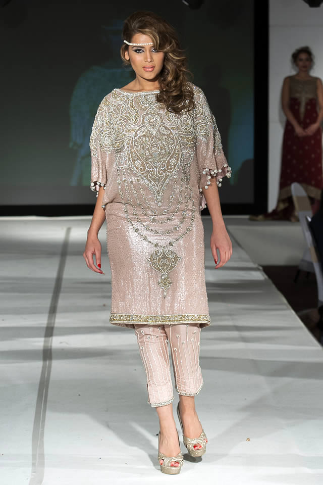 2015 Pakistan Fashion Extravaganza London Mehdi Colleciton Images