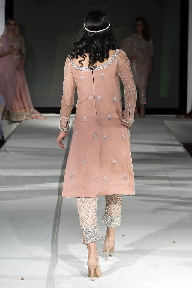 Pakistan Fashion Extravaganza London 2015 Mehdi Bridal Dresses Picture Gallery