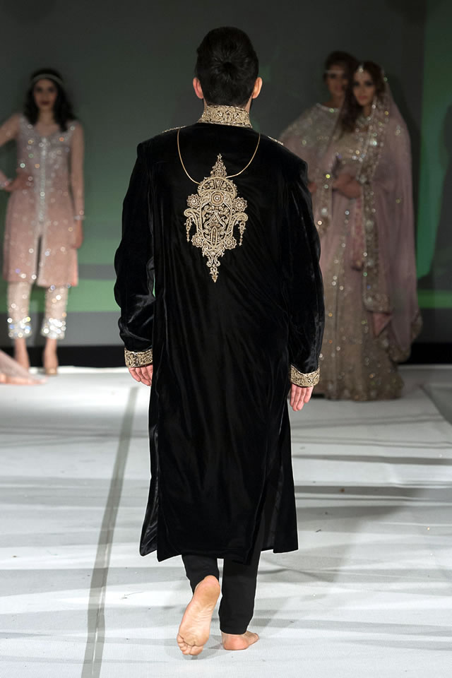 Pakistan Fashion Extravaganza London 2015 Mehdi Formal Colleciton Pictures