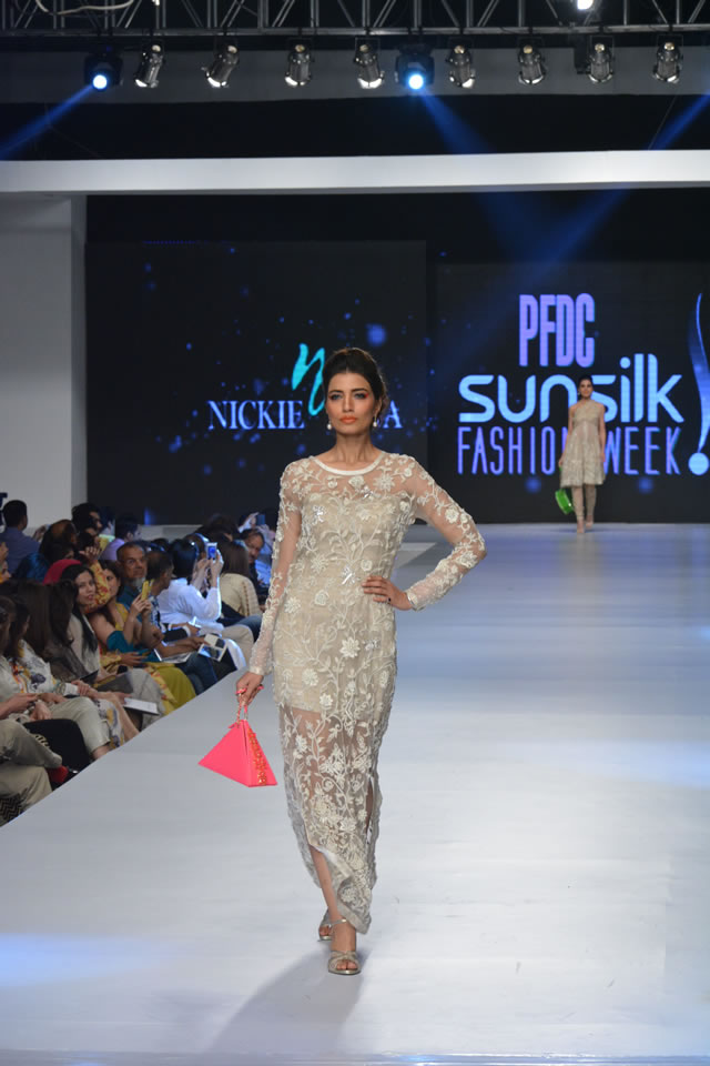 Nickie Nina PFDC Sunsilk Fashion Week 2015 collection picture gallery