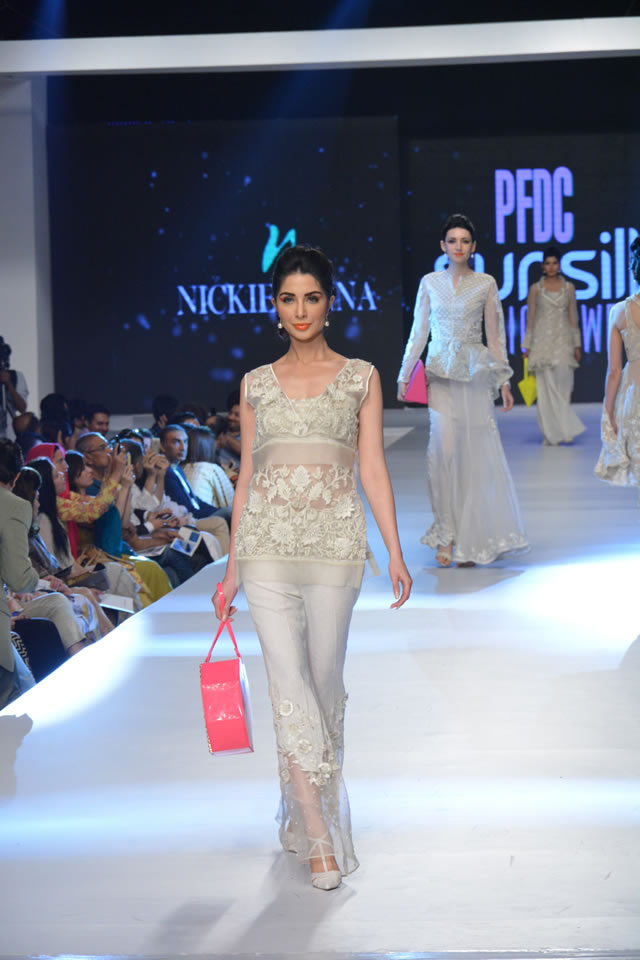 Nickie Nina PFDC Sunsilk Fashion Week collection 2015 Images