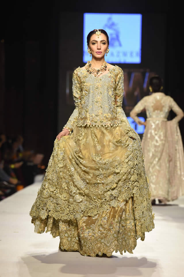 Fashion Pakistan Week WF 2015 Nida Azwer Dresses Collection Photo Gallery
