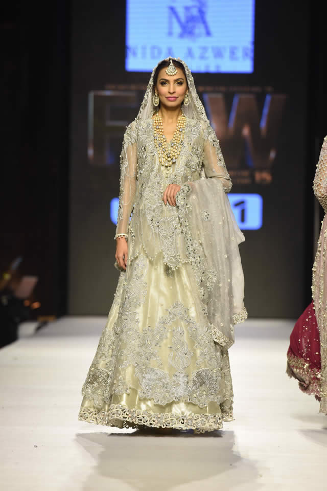 Fashion Designer Nida Azwer Collection Fashion Pakistan Week WF 2015 Gallery