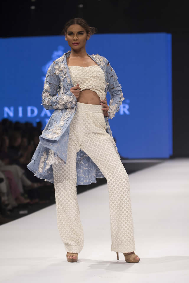 Fashion Designer Nida Azwer Dresses Collection 2016