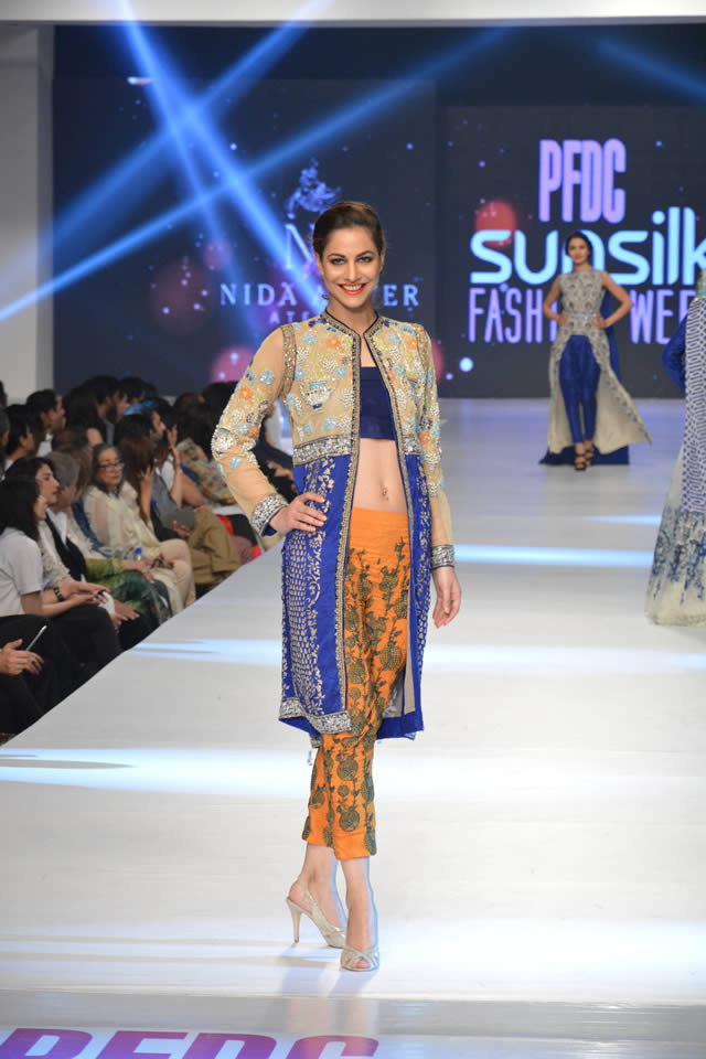 Nida Azwer PFDC Sunsilk Fashion Week collection 2015 Photo gallery
