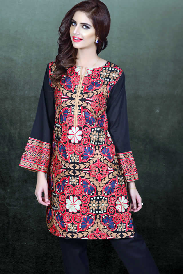 Nimsay Winter Dresses collection 2015 Pictures
