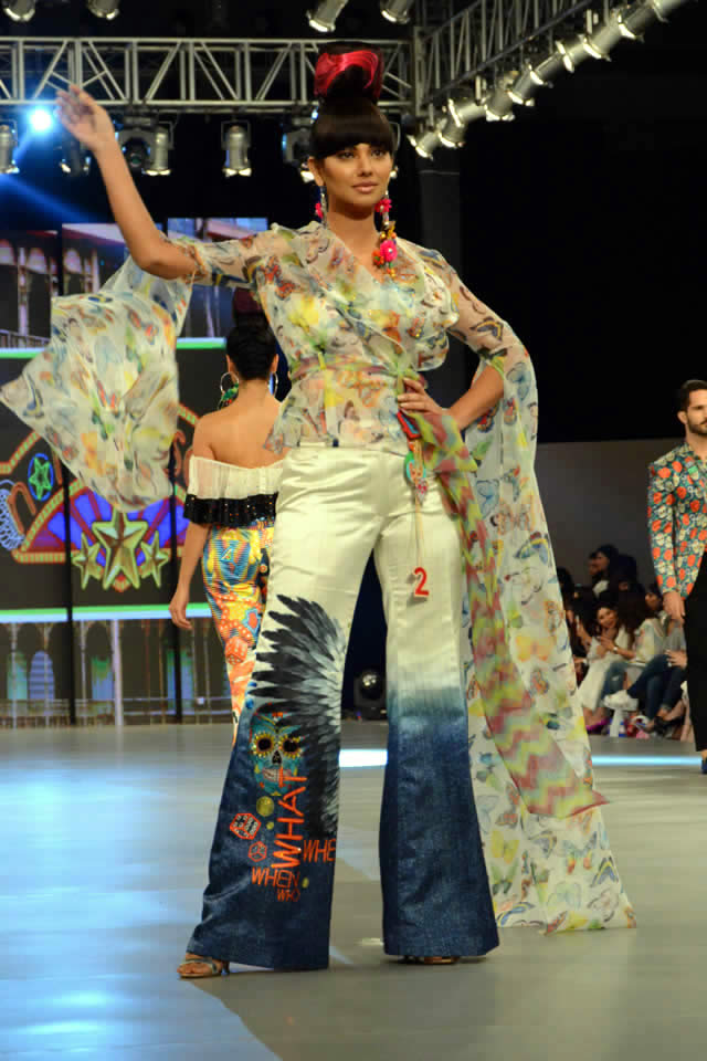 2016 PFDC Sunsilk Fashion Week Nomi Ansari Latest Collection Images