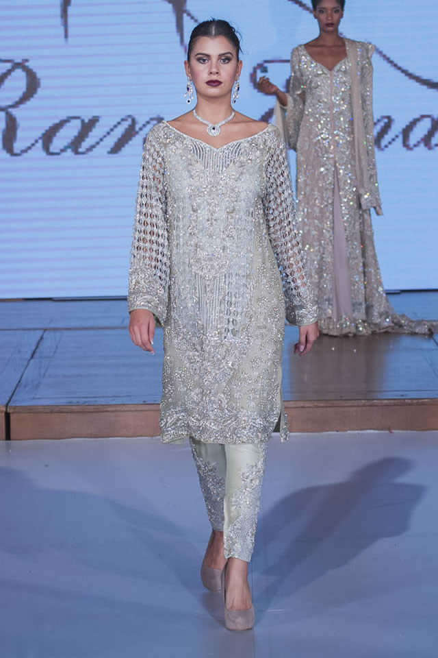 2015 Pakistan Fashion Week 8 London Rani Emaan Latest Dresses Picture Gallery