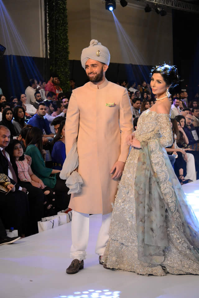 2015 PFDC Loreal Paris Bridal Week Omar Farooq Formal Collection Pictures