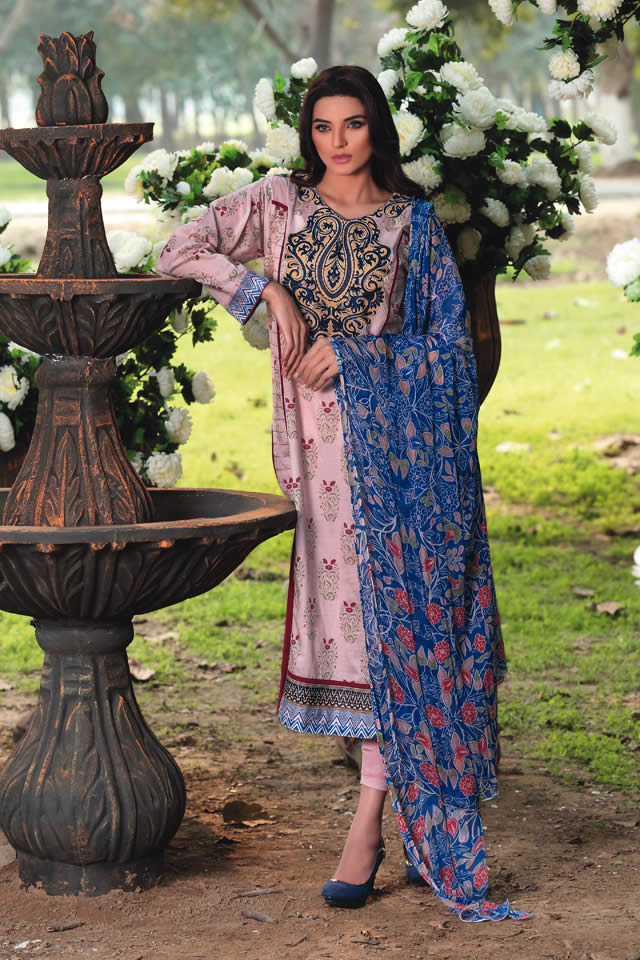 Spring Summer SNM Latest 2015 Lawn Collection