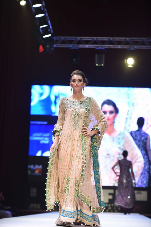 2015 International Fashion Festival Sadaf Amir Formal Dresses Pics