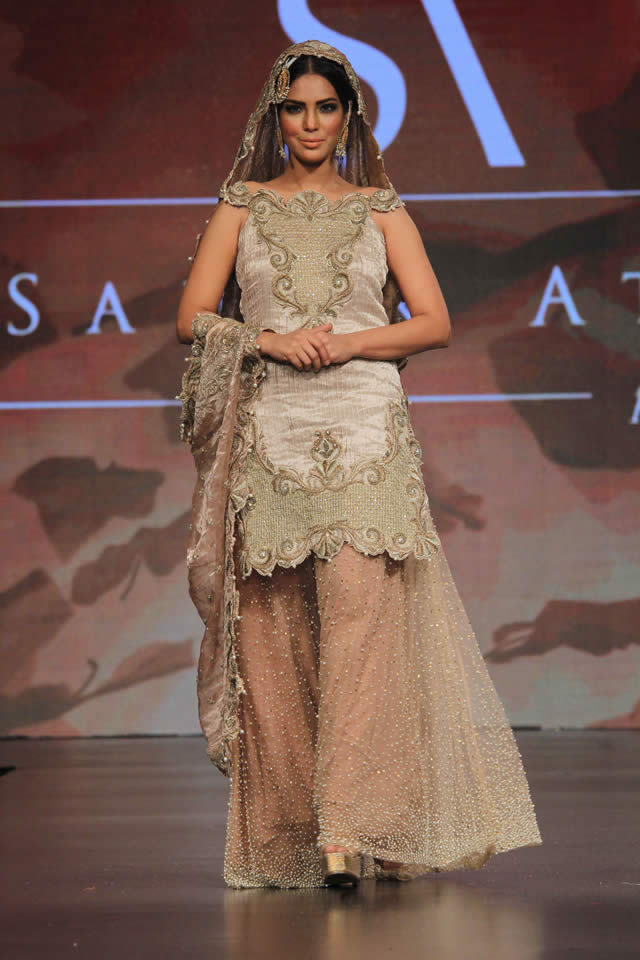 2015 Shaan-e-Pakistan Fashion Show Sahar Atif Formal Collection Pictures