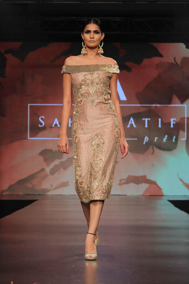2015 Shaan-e-Pakistan Fashion Show Sahar Atif Summer Dresses Picture Gallery