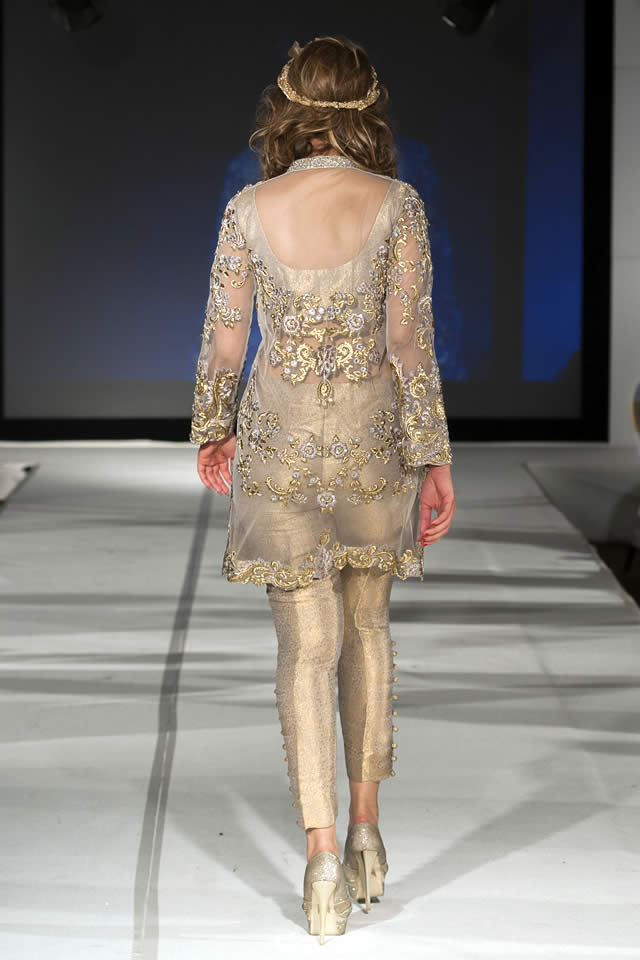 2015 Pakistan Fashion Extravaganza London Saira Rizwan Bridal Dresses Picture Gallery