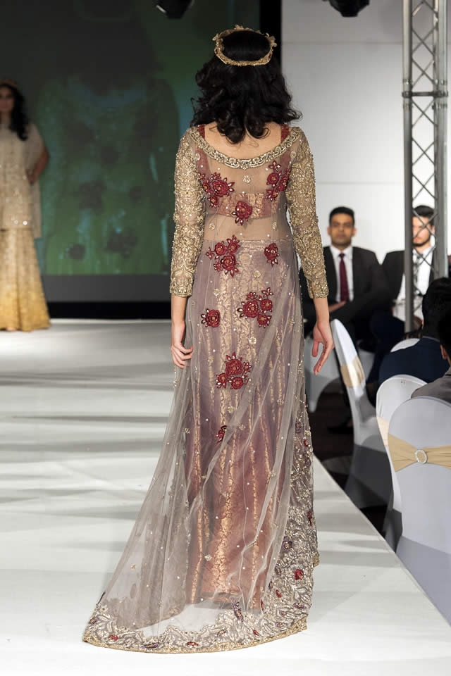 2015 Pakistan Fashion Extravaganza London Saira Rizwan Bridal Dresses