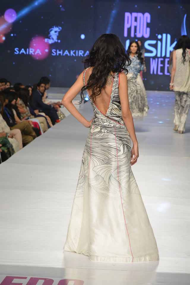 Saira Shakira PFDC Sunsilk Fashion Week Collection