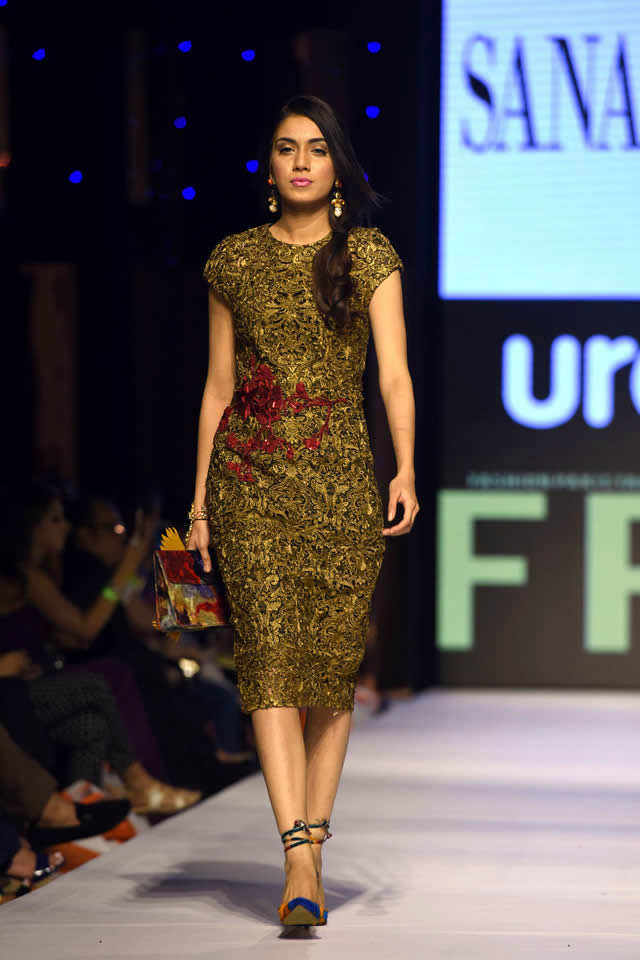 2015 Fashion Pakistan Week Sana Safinaz Latest Dresses Picture Gallery