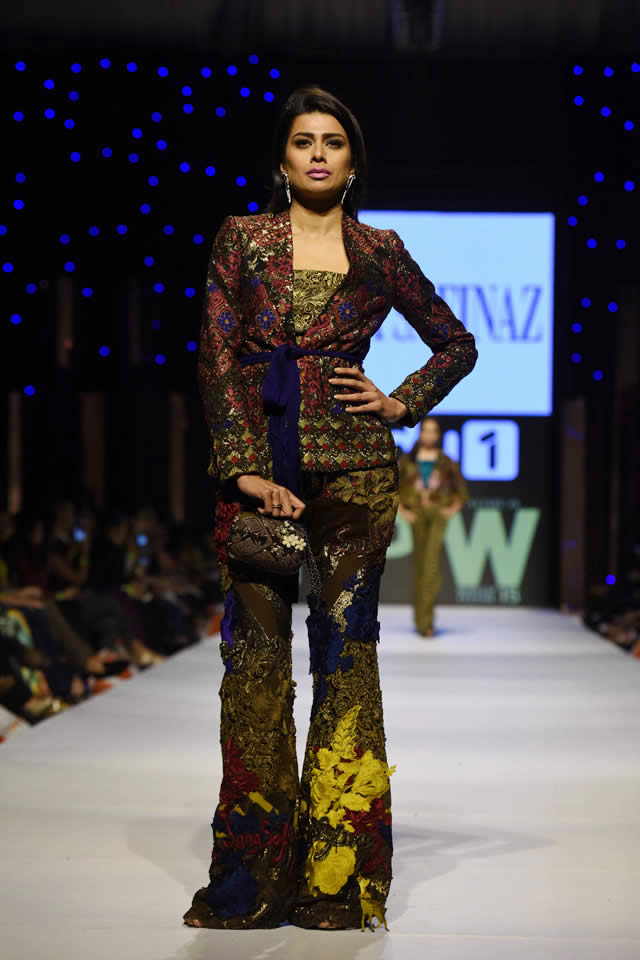 Fashion Pakistan Week 2015 Sana Safinaz Latest Dresses Picture Gallery